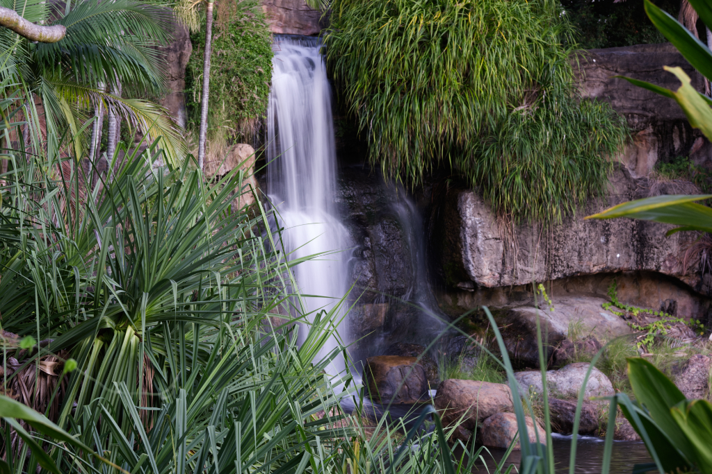 Garden water falls